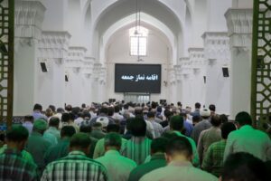 جلوه هایی از نماز جمعه یزد 25 مهر