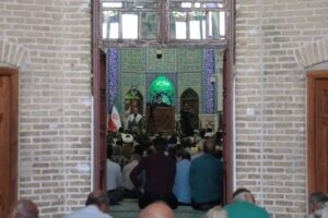 تصاویر نماز جمعه یزد 9 آبان